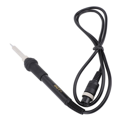 Soldering Iron Handle 50W 24V Silicone Aluminum Soldering Station Replacement Pencil Welding Tool with 5 Holes