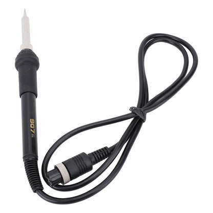 Soldering Iron Handle 50W 24V Silicone Aluminum Soldering Station Replacement Pencil Welding Tool with 5 Holes