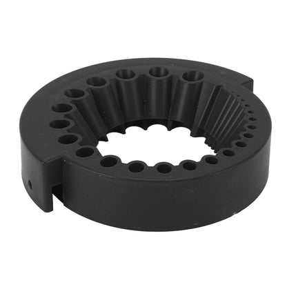 Drill Bit Sharpener for Angle Grinder ABS Power Drill Bit Grinding Attachment for 2 to 13mm Drill Bits Black