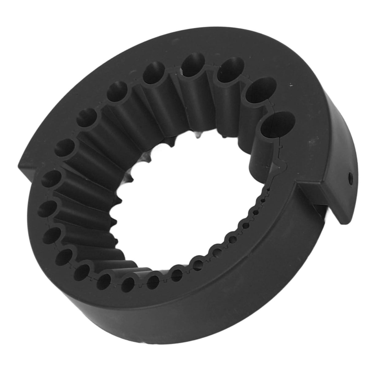 Drill Bit Sharpener for Angle Grinder ABS Power Drill Bit Grinding Attachment for 2 to 13mm Drill Bits Black