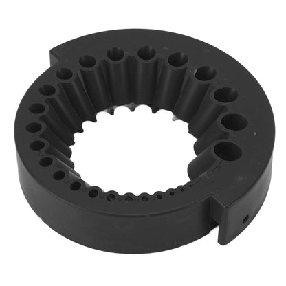 Drill Bit Sharpener for Angle Grinder ABS Power Drill Bit Grinding Attachment for 2 to 13mm Drill Bits Black