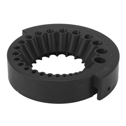 Drill Bit Sharpener for Angle Grinder ABS Power Drill Bit Grinding Attachment for 2 to 13mm Drill Bits Black