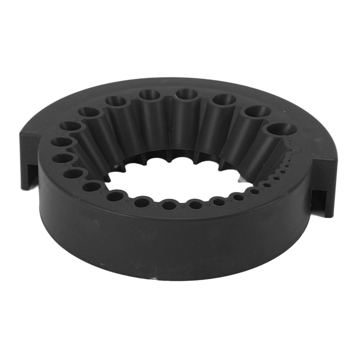 Drill Bit Sharpener for Angle Grinder ABS Power Drill Bit Grinding Attachment for 2 to 13mm Drill Bits Black