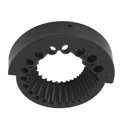 Drill Bit Sharpener for Angle Grinder ABS Power Drill Bit Grinding Attachment for 2 to 13mm Drill Bits Black