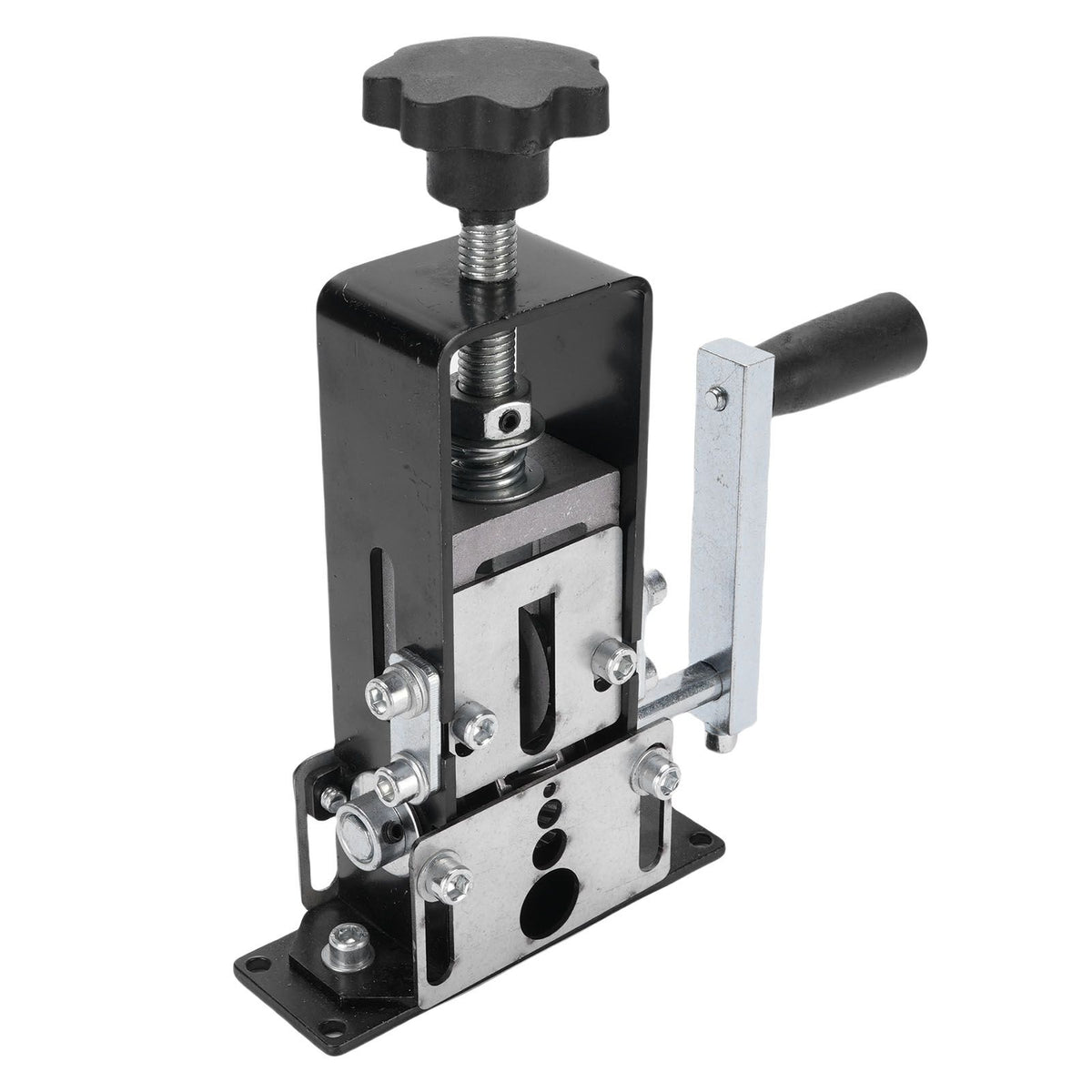 Manual Wire Stripper Machine 0.04-0.98 Inch Wire Stripping Machine Drill Powered Hand Crank Wire Stripping Tool for 1.5-25mm Scrap Wire