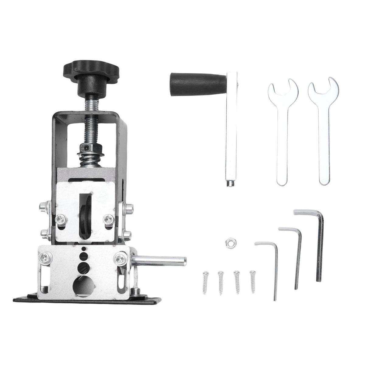 Manual Wire Stripper Machine 0.04-0.98 Inch Wire Stripping Machine Drill Powered Hand Crank Wire Stripping Tool for 1.5-25mm Scrap Wire