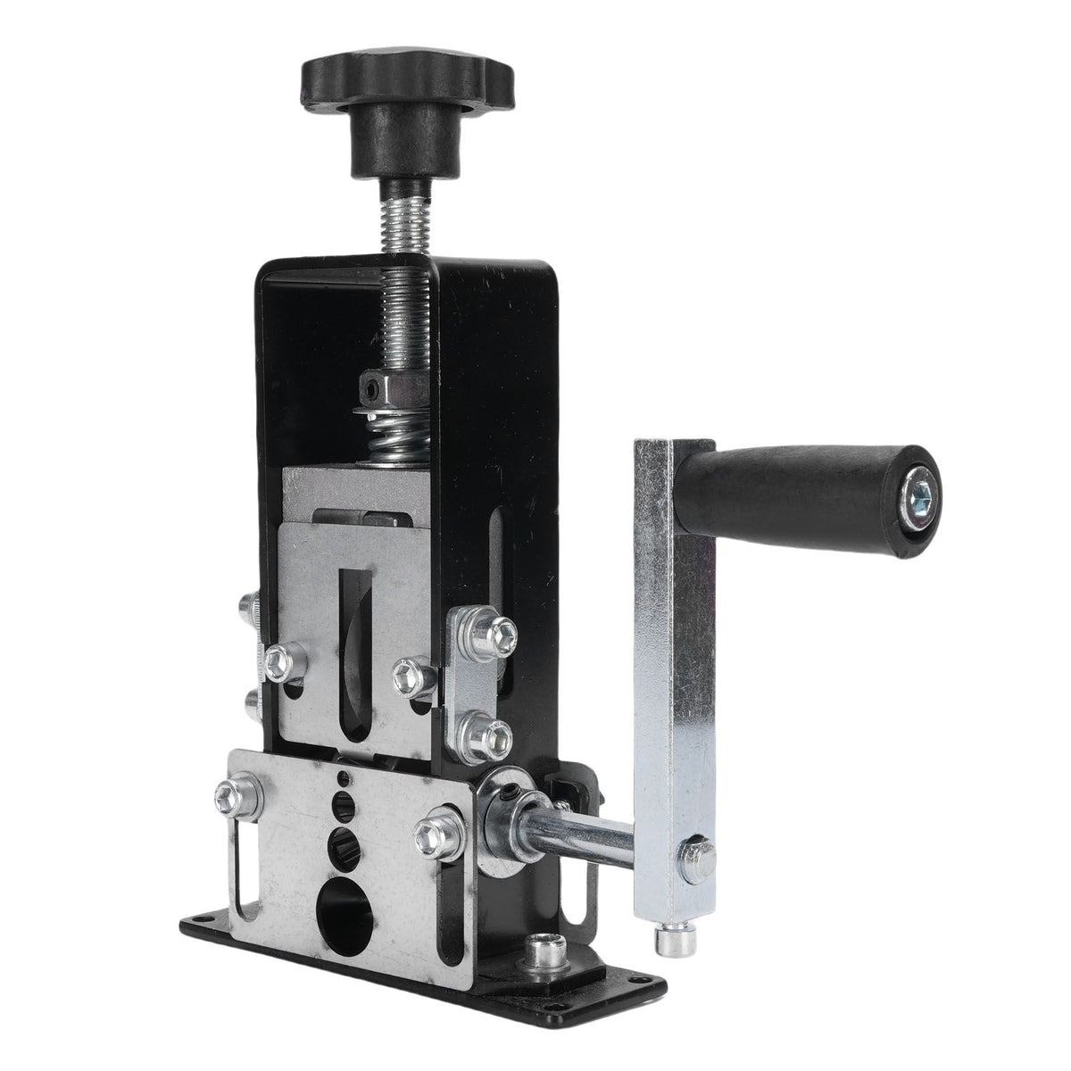 Manual Wire Stripper Machine 0.04-0.98 Inch Wire Stripping Machine Drill Powered Hand Crank Wire Stripping Tool for 1.5-25mm Scrap Wire