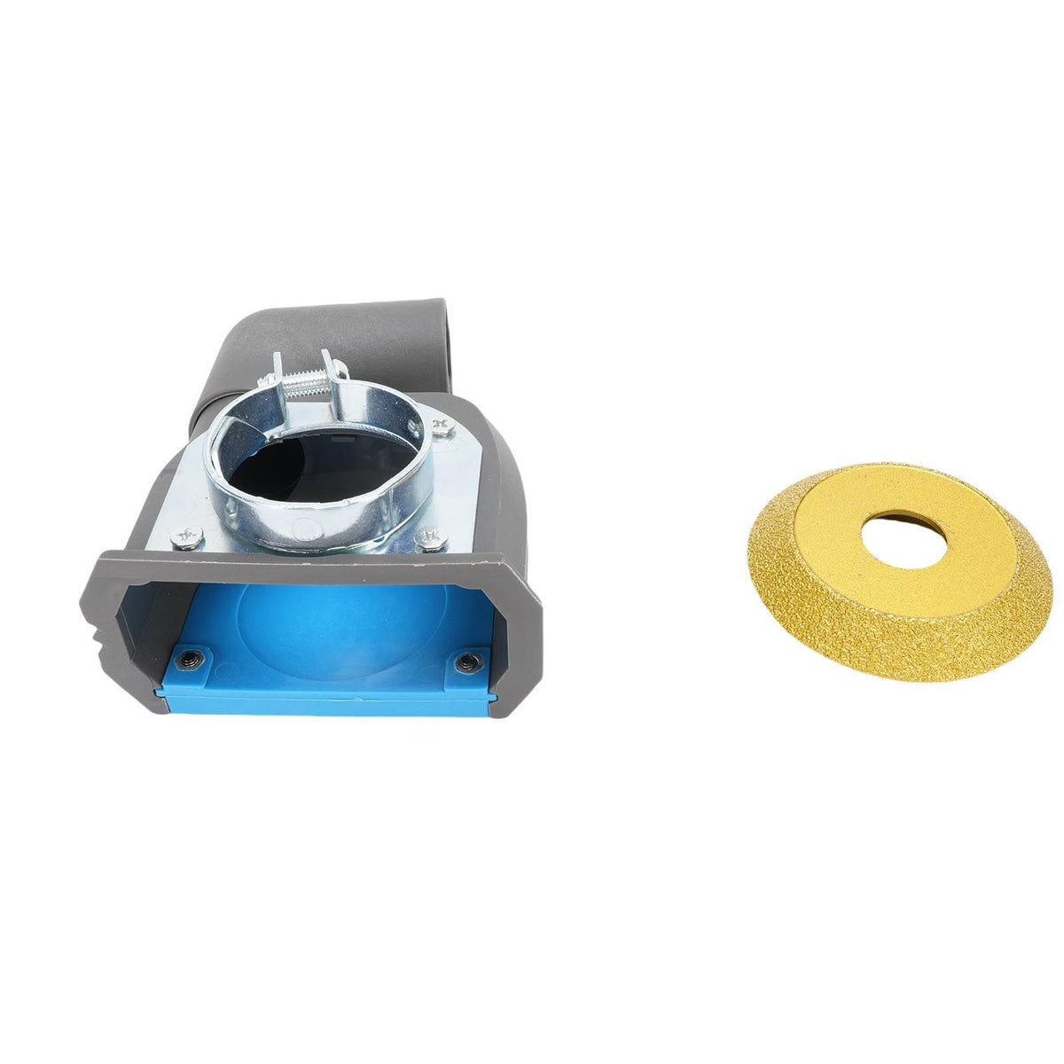 Dust Collector Attachment Fit for 100 115 Angle Grinder 9mm PA66 Angle Grinder Dust Shroud Cover with Grinding Wheel 20MM