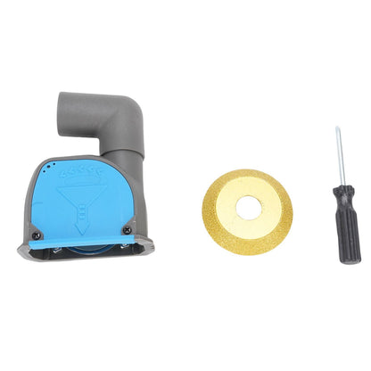 Dust Collector Attachment Fit for 100 115 Angle Grinder 9mm PA66 Angle Grinder Dust Shroud Cover with Grinding Wheel 25MM