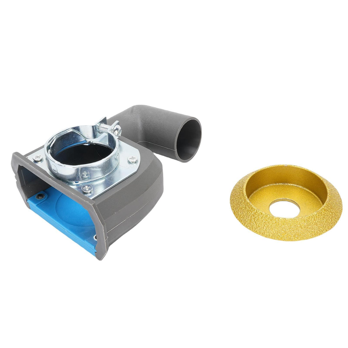 Dust Collector Attachment Fit for 100 115 Angle Grinder 9mm PA66 Angle Grinder Dust Shroud Cover with Grinding Wheel 25MM