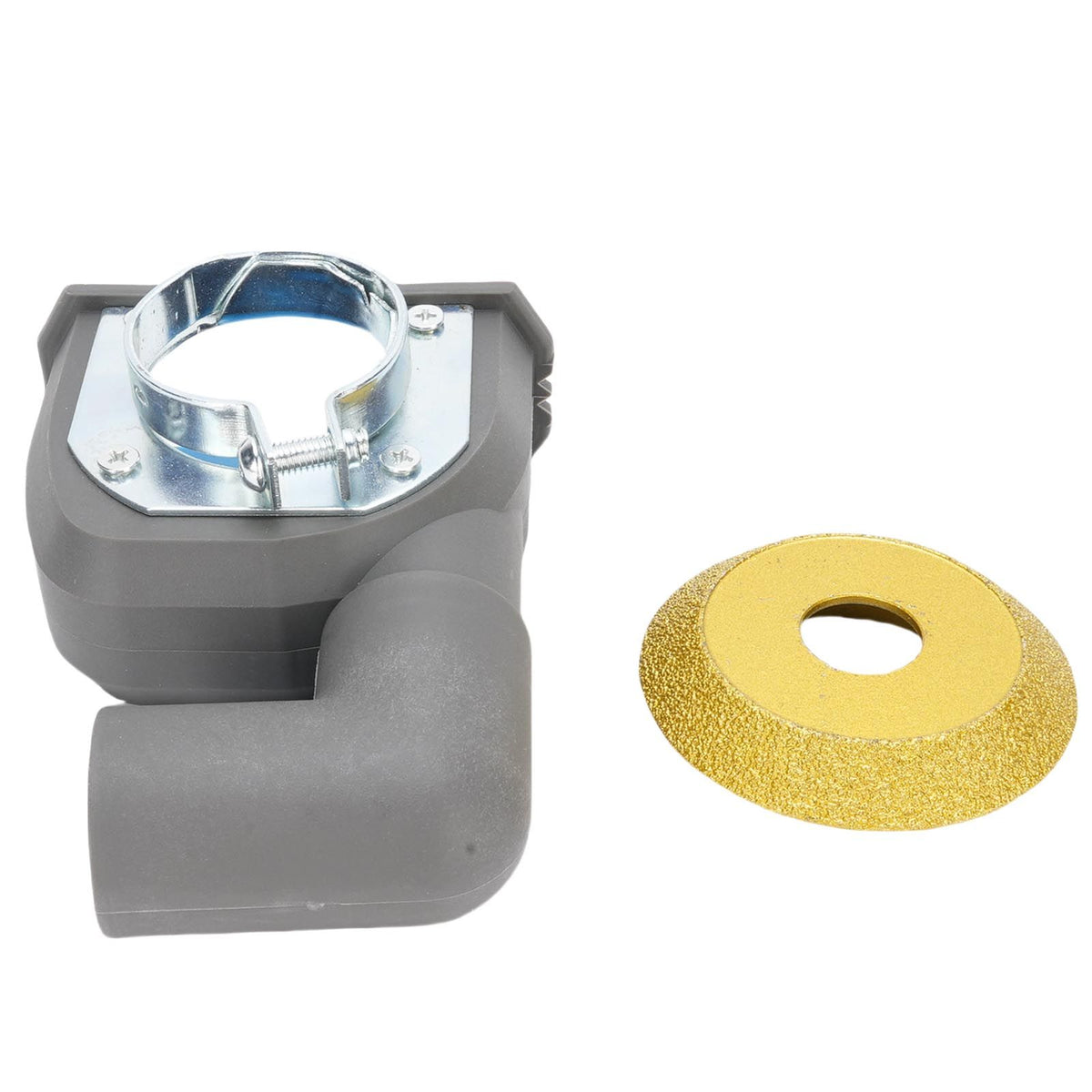 Dust Collector Attachment Fit for 100 115 Angle Grinder 9mm PA66 Angle Grinder Dust Shroud Cover with Grinding Wheel 25MM