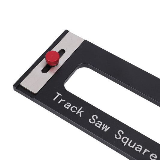 Track Saw Square Aluminum Alloy Right Angle Position Plate for Circular Saw Rail Woodworking Tool