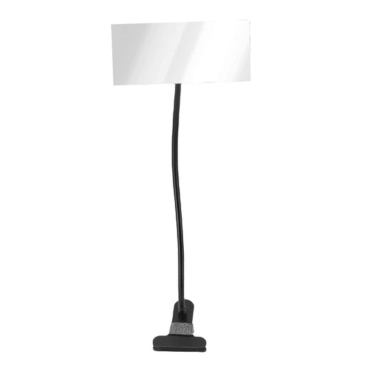 Clamp On Security Mirror Flexible Convex Cubicle Mirror for Personal Safety Anywhere Rectangle
