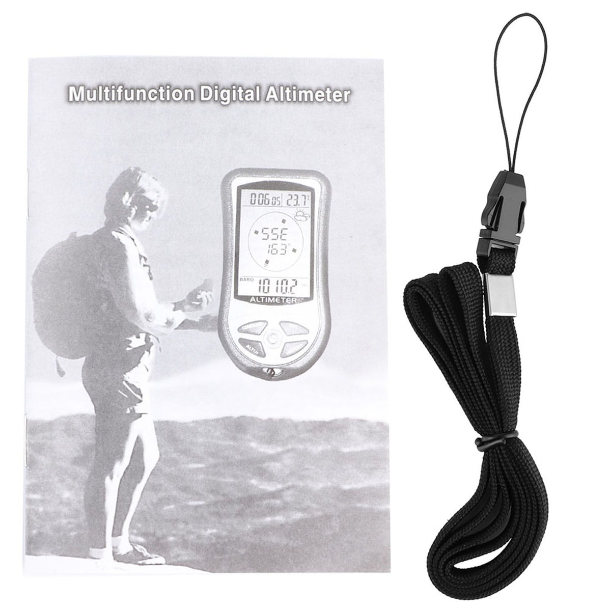 Portable Compass Multifunctional Electronic Weather Altimeter Altitude Barometer