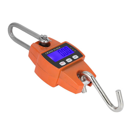 300KG Industrial Crane Scale LCD Digital Electronic Hook Hanging Weight Scale for Large Luggage