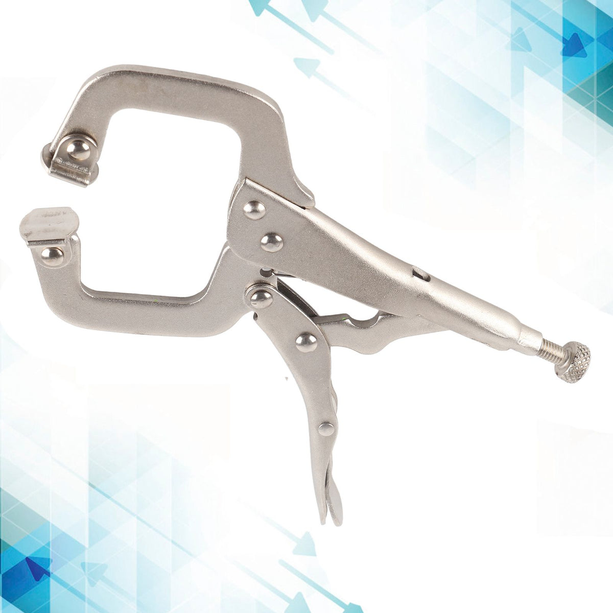 SEN‑558 Locking Pliers Woodworking Machinery Maintenance Movable Locking Adjustable Pressure Square Clamp