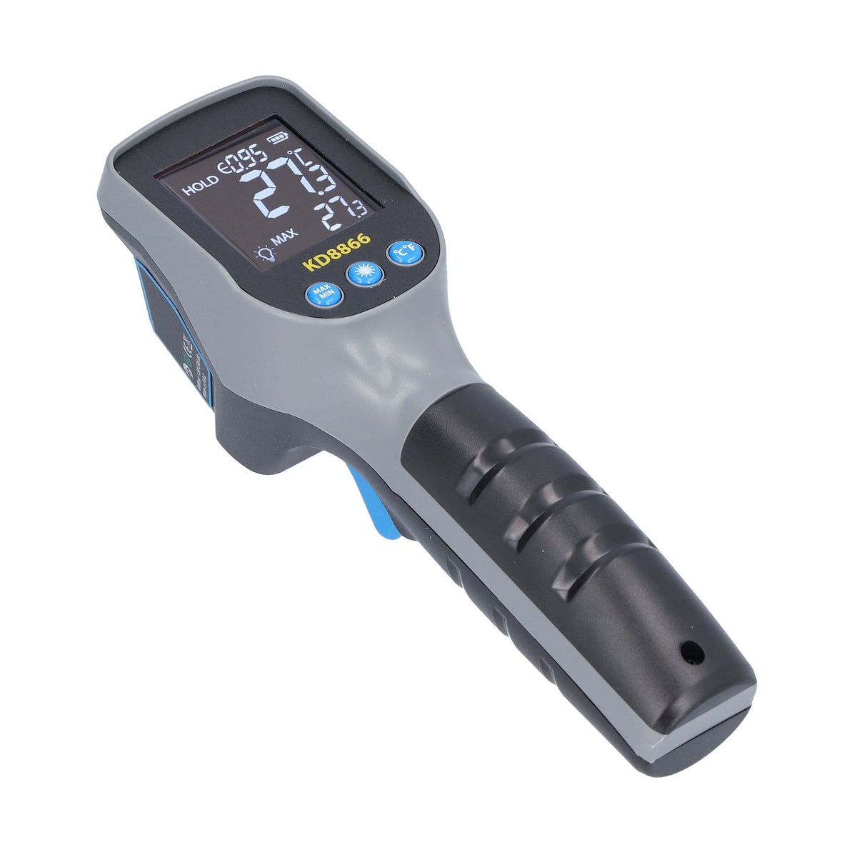 Industrial Infrared Thermometer NonContact Durable Portable Small High Accuracy Temperature Meter(KD8866 )