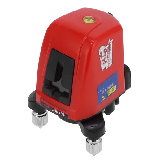 Portable 360 Degree Red Light Level Meter 2 Line Self Leveling Level Construction Tool(AK435 )