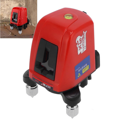 Portable 360 Degree Red Light Level Meter 2 Line Self Leveling Level Construction Tool(AK435 )