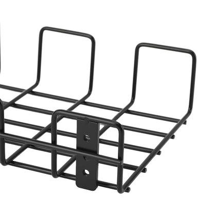 Garden Tool Rack Space Saving Wall Mounted Metal Garden Gadget Organizer Shelf for Small Hose Factory Material