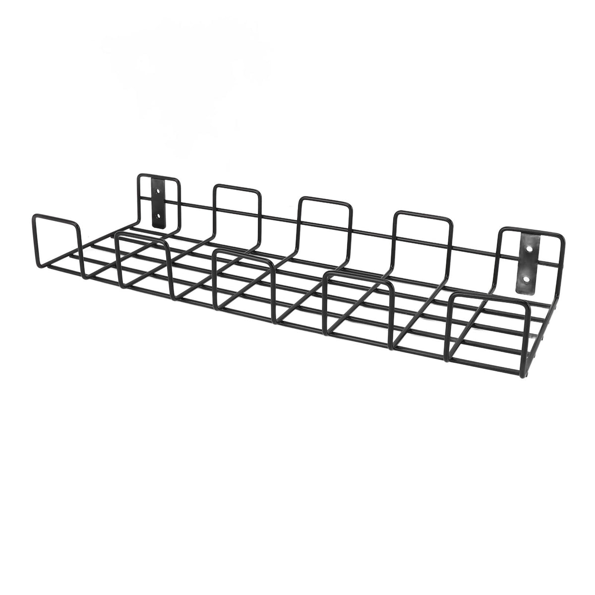 Garden Tool Rack Space Saving Wall Mounted Metal Garden Gadget Organizer Shelf for Small Hose Factory Material