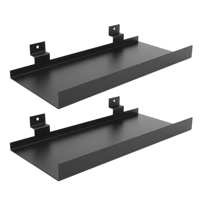 Wall Mounted Shelf Metal Floating Shelf Display Rack for Figurines Crafts Photo Frames