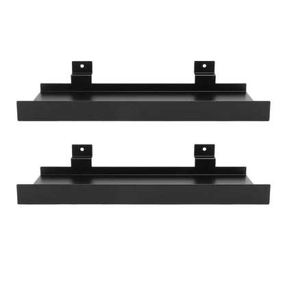 Wall Mounted Shelf Metal Floating Shelf Display Rack for Figurines Crafts Photo Frames