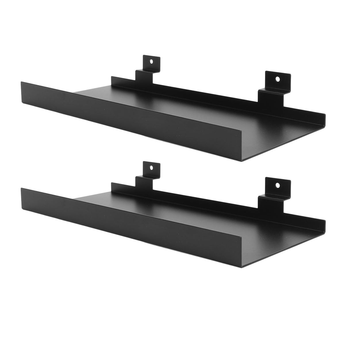 Wall Mounted Shelf Metal Floating Shelf Display Rack for Figurines Crafts Photo Frames