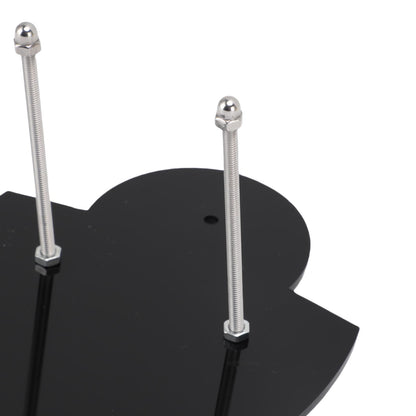 Acrylic Vertical Display Sword Rack Wall Mounted Sword Stand Decoration Holder for Game Rooms Offices Garages