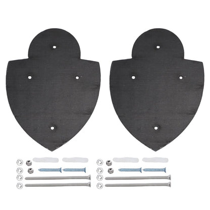 Acrylic Vertical Display Sword Rack Wall Mounted Sword Stand Decoration Holder for Game Rooms Offices Garages