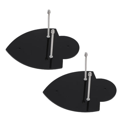 Acrylic Vertical Display Sword Rack Wall Mounted Sword Stand Decoration Holder for Game Rooms Offices Garages