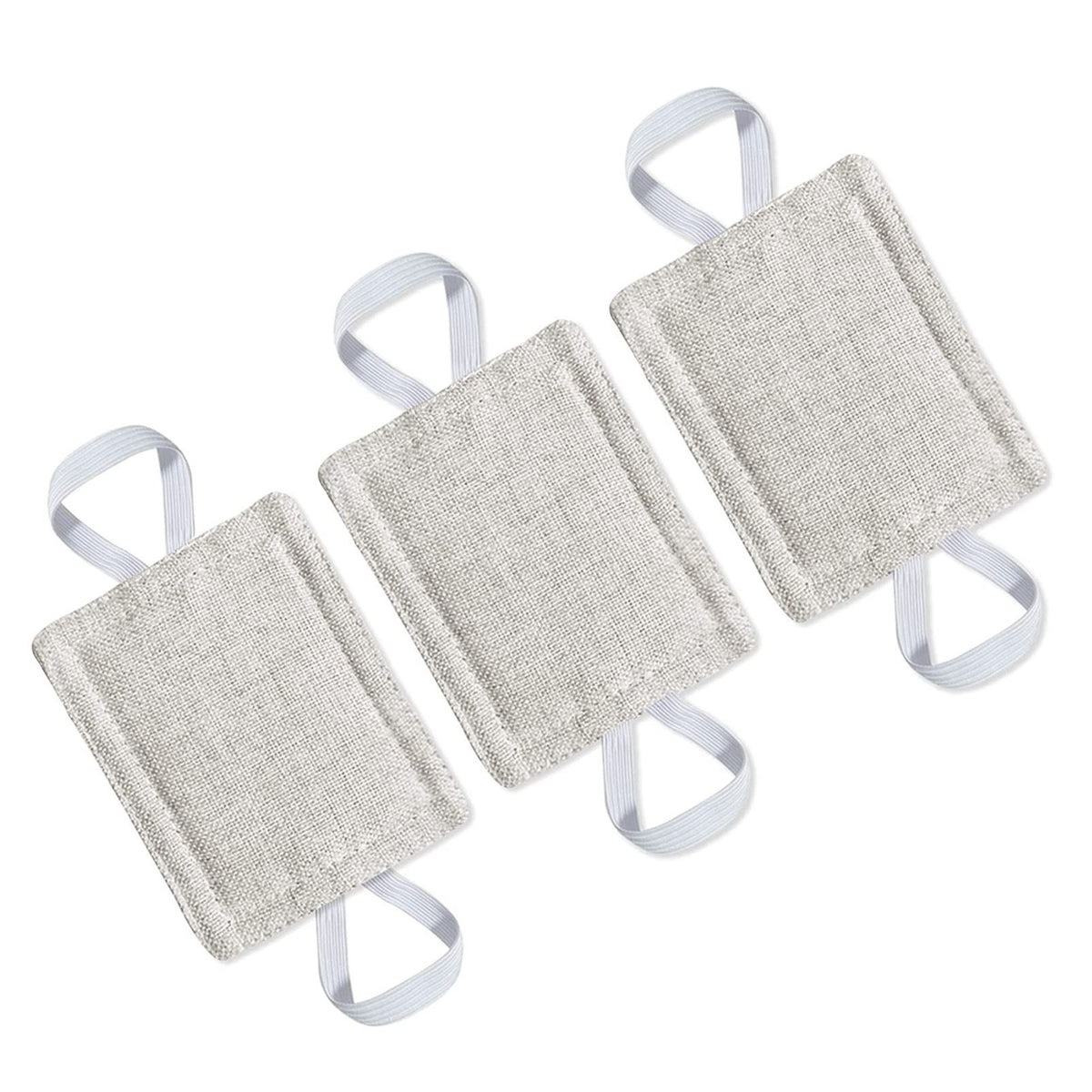 3PCS Door Slam Stopper Noise Reducing Latch Cover Door Noise Blocker with Elastic Straps for Safety Quiet Rooms 10x8cm