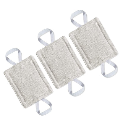 3PCS Door Slam Stopper Noise Reducing Latch Cover Door Noise Blocker with Elastic Straps for Safety Quiet Rooms 10x8cm