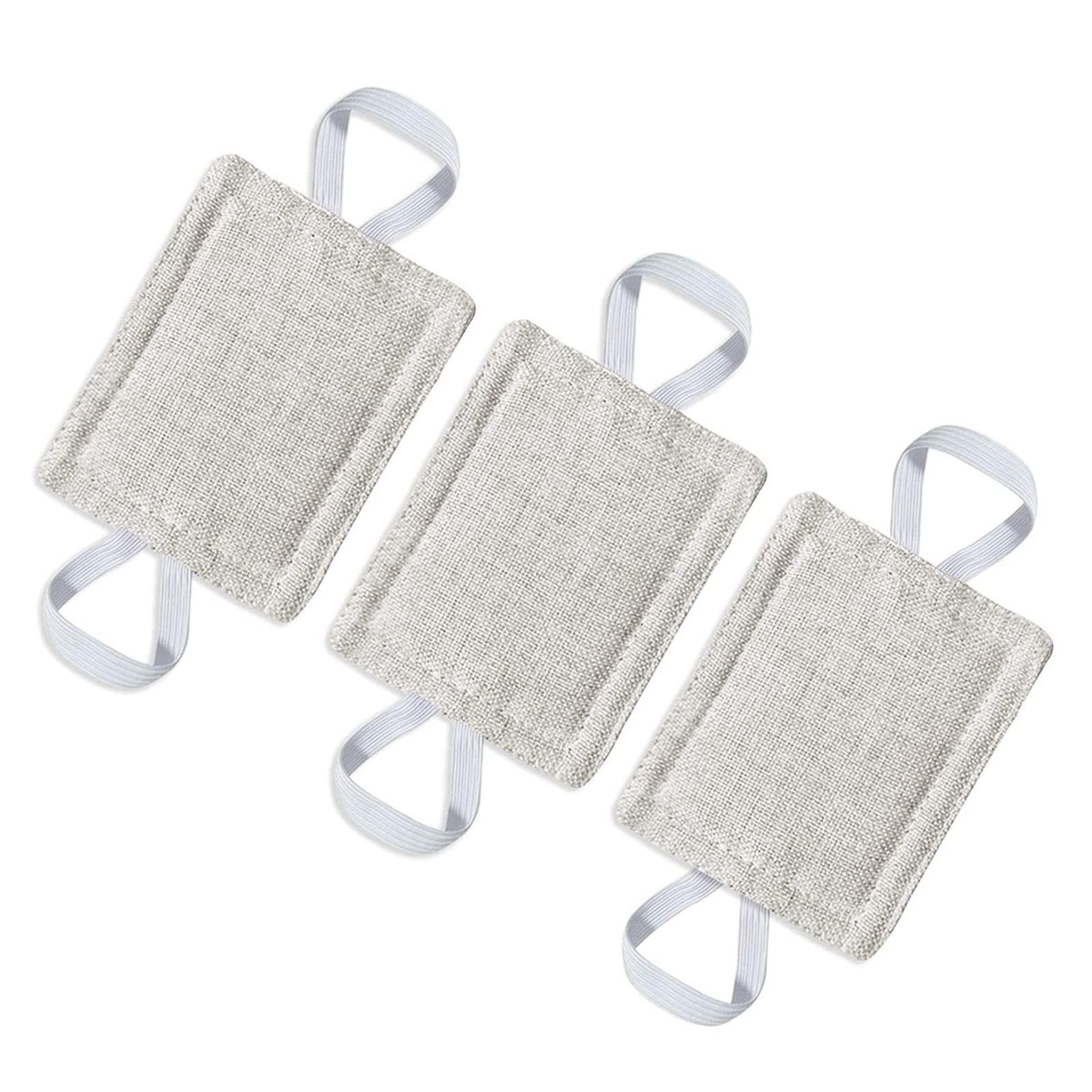 3PCS Door Slam Stopper Noise Reducing Latch Cover Door Noise Blocker with Elastic Straps for Safety Quiet Rooms 10x8cm