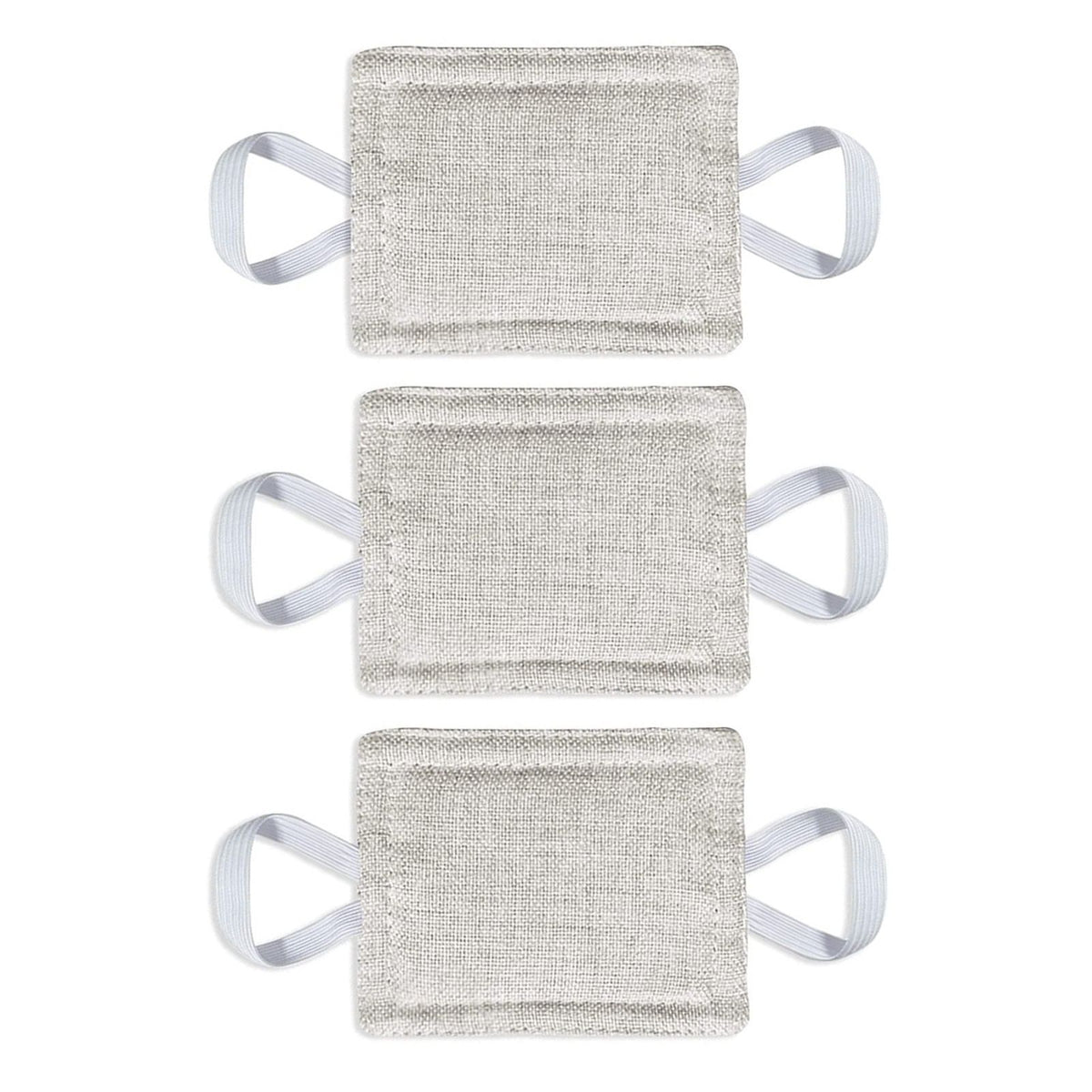 3PCS Door Slam Stopper Noise Reducing Latch Cover Door Noise Blocker with Elastic Straps for Safety Quiet Rooms 10x8cm