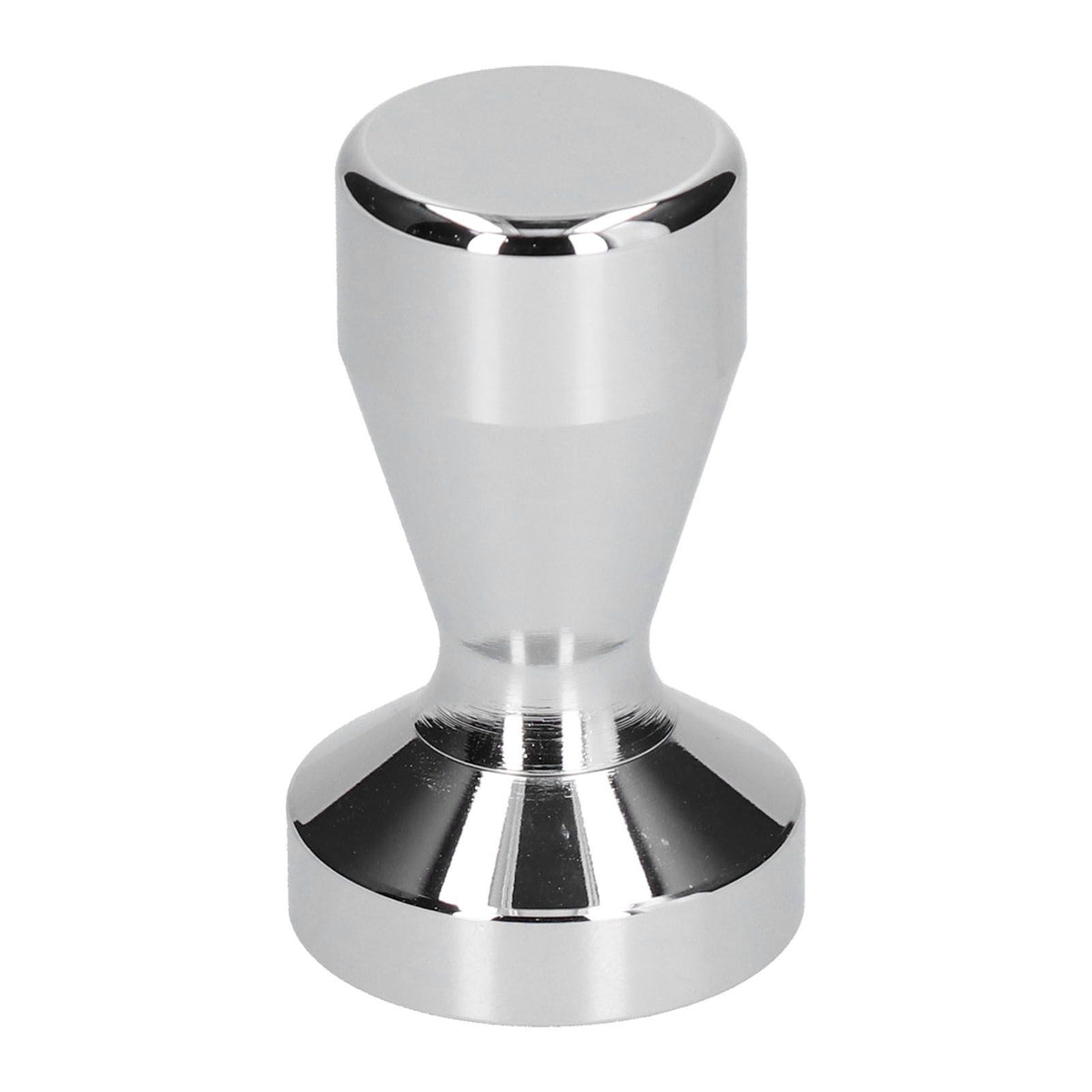 Coffee Tamper Stainless Steel Italian Compact Coffee Powder Press Hammer for Home Office Silver49mm