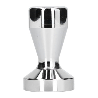 Coffee Tamper Stainless Steel Italian Compact Coffee Powder Press Hammer for Home Office Silver49mm