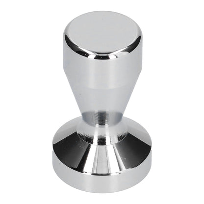 Coffee Tamper Stainless Steel Italian Compact Coffee Powder Press Hammer for Home Office Silver49mm