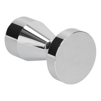 Coffee Tamper Stainless Steel Italian Compact Coffee Powder Press Hammer for Home Office Silver49mm