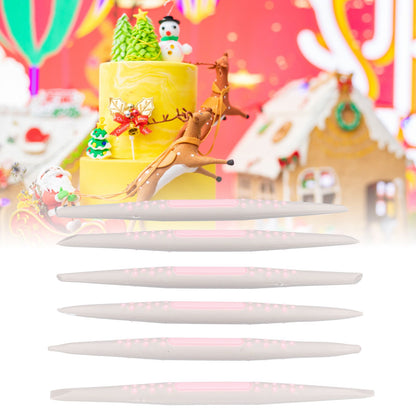6Pcs Fondant Engraving Pen Cake Decorating Kit DIY Baking Tools for Kitchen Cake Shop
