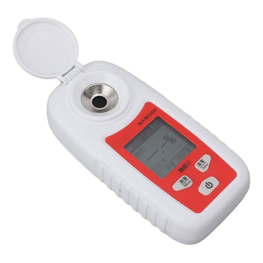 Fruit Sugar Meter High Accuracy Multifunctional Handheld Portable Sweetness Measurement Tool DLX‑SDJ1514（0‑55%）1.333‑1.430
