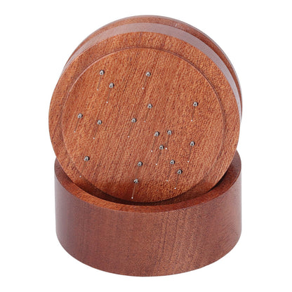 Coffee Needle Distributor Shabili Wood Time Labor Saving Wooden Grind Tamper Stirrer Tool 53mm
