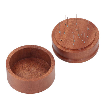 Coffee Needle Distributor Shabili Wood Time Labor Saving Wooden Grind Tamper Stirrer Tool 53mm