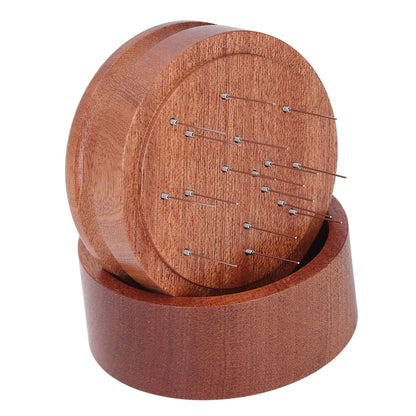 Coffee Needle Distributor Shabili Wood Time Labor Saving Wooden Grind Tamper Stirrer Tool 53mm