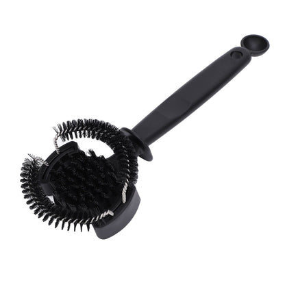 Coffee Machine Cleaning Brush Long Handle Multifunctional 58mm Group Head Brush Cleaner Tool for Home Kitchen