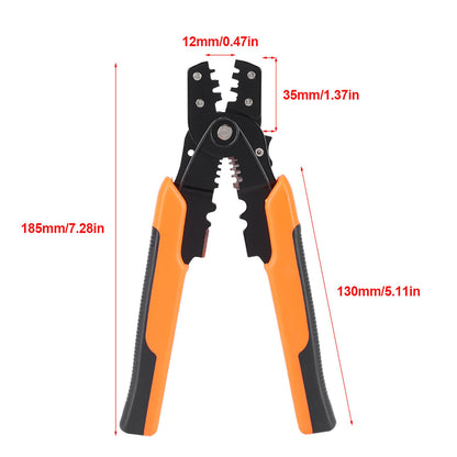 Multi functional Wire Cable Stripper Stripping Crimping Pliers Electrician Hand Tool