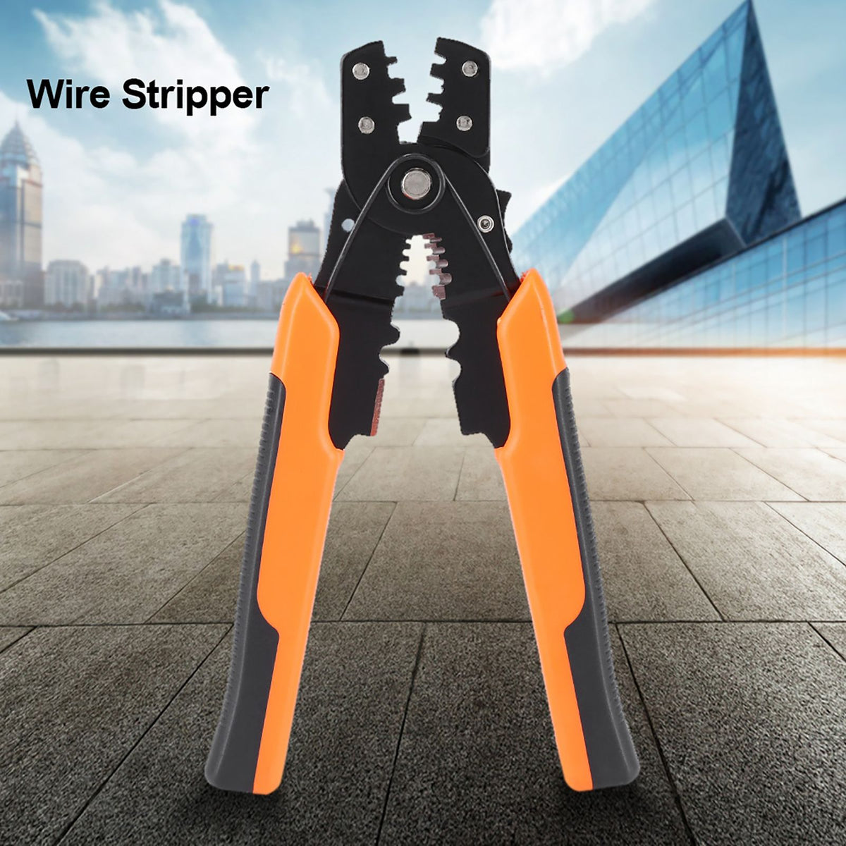 Multi functional Wire Cable Stripper Stripping Crimping Pliers Electrician Hand Tool
