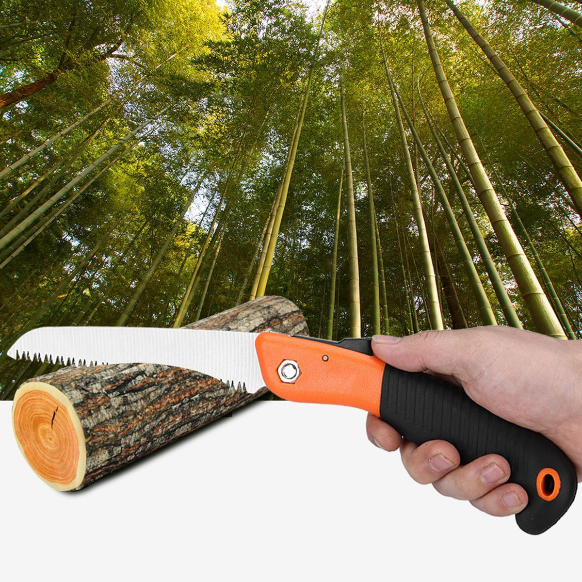 Foldable Portable Manual Pruning Saw with Anti slip Handle Outdoor Gardening Tree Trimming Tool