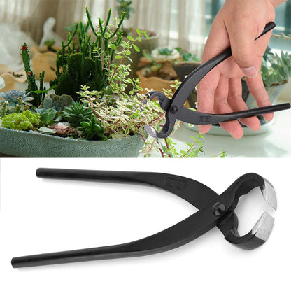 205mm Professional Grade Manganese Steel Alloy Concave Root Cutters Bonsai Tools