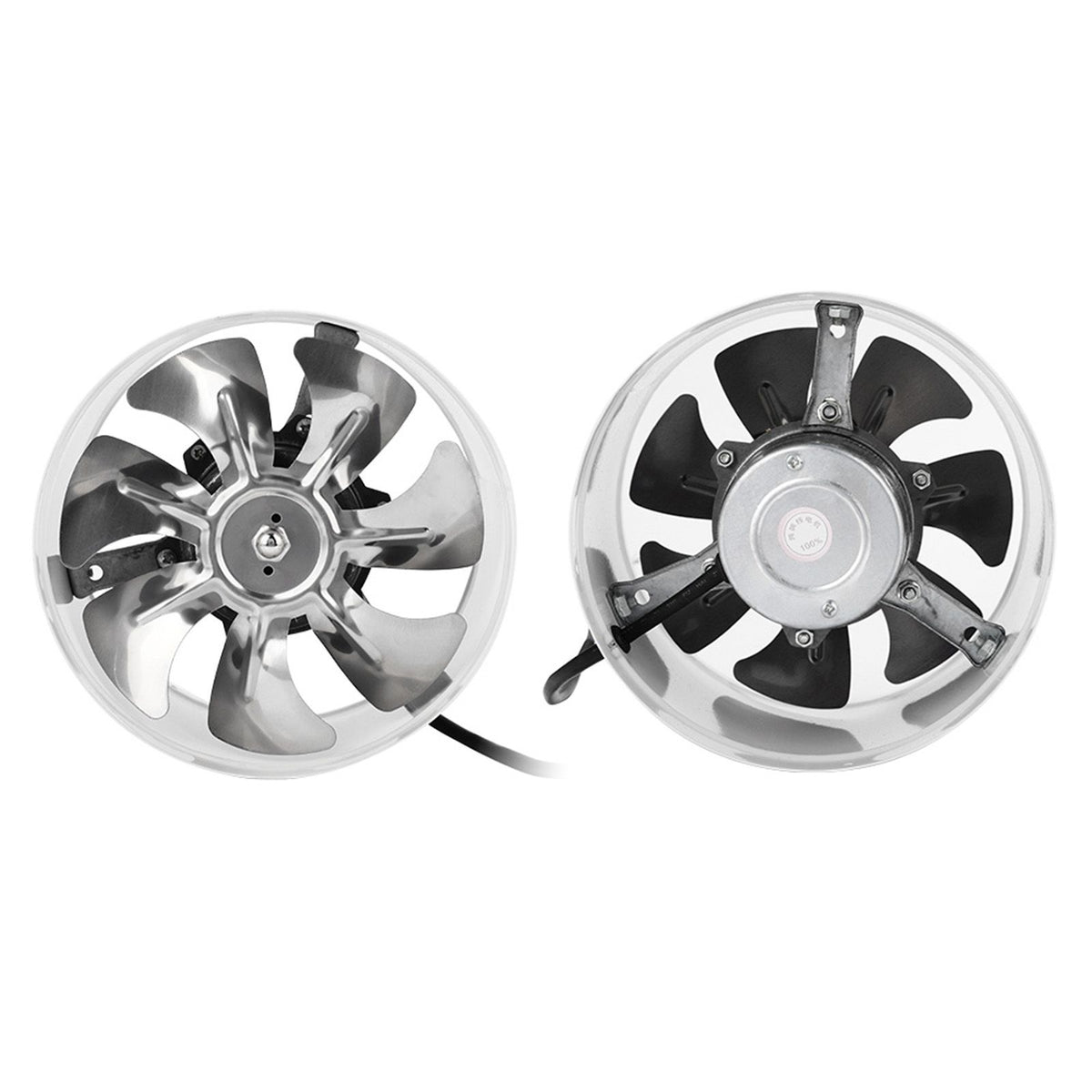 42W 220V Wall Mounted Exhaust Fan Low Noise Home Bathroom Kitchen Garage Air Vent Ventilation